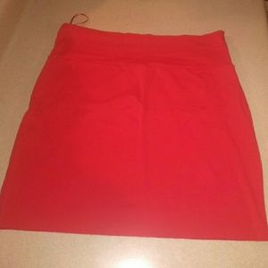 Skirt large red